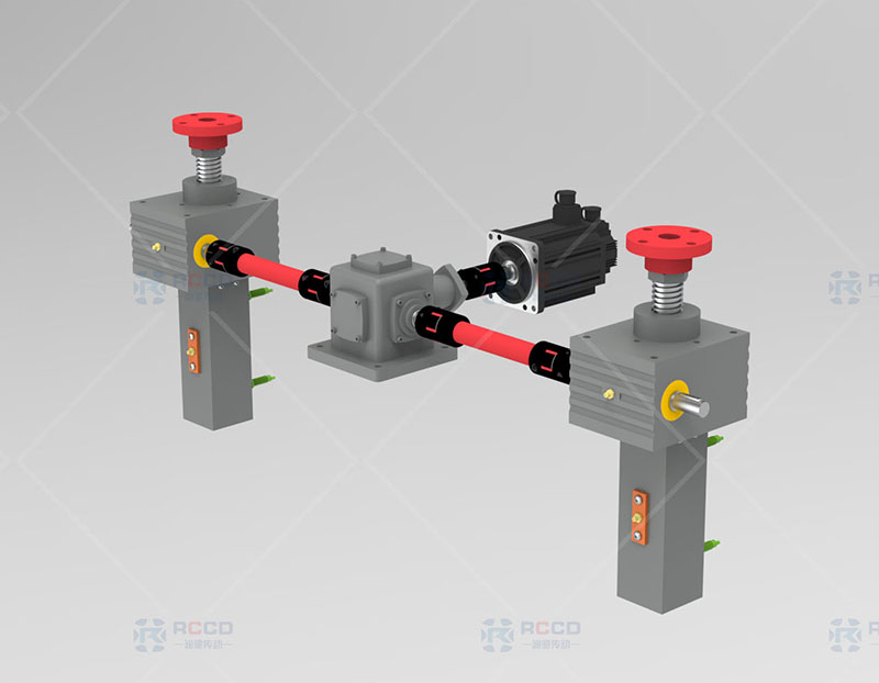 SGA丝杠移动-两台联动