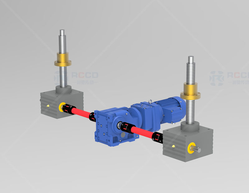SGA螺母移动-两台联动