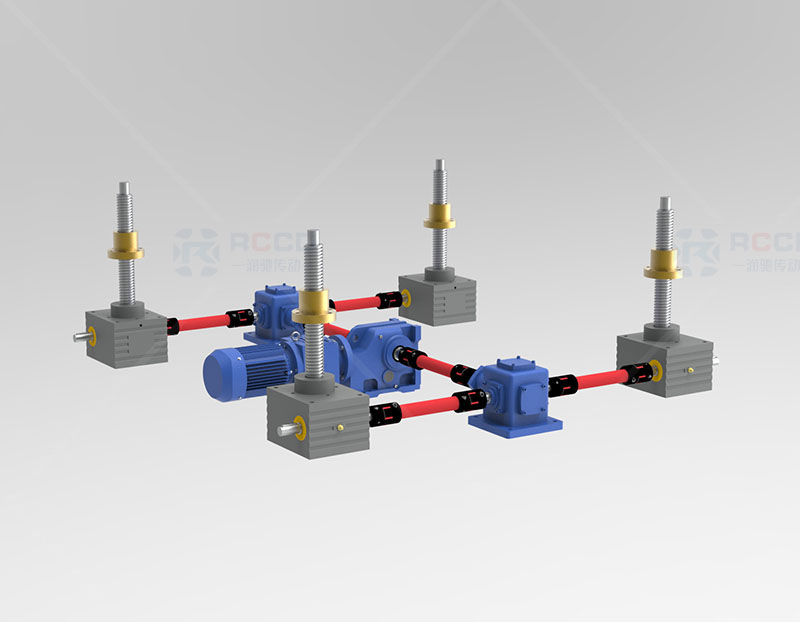 SGA螺母移动-四台联动