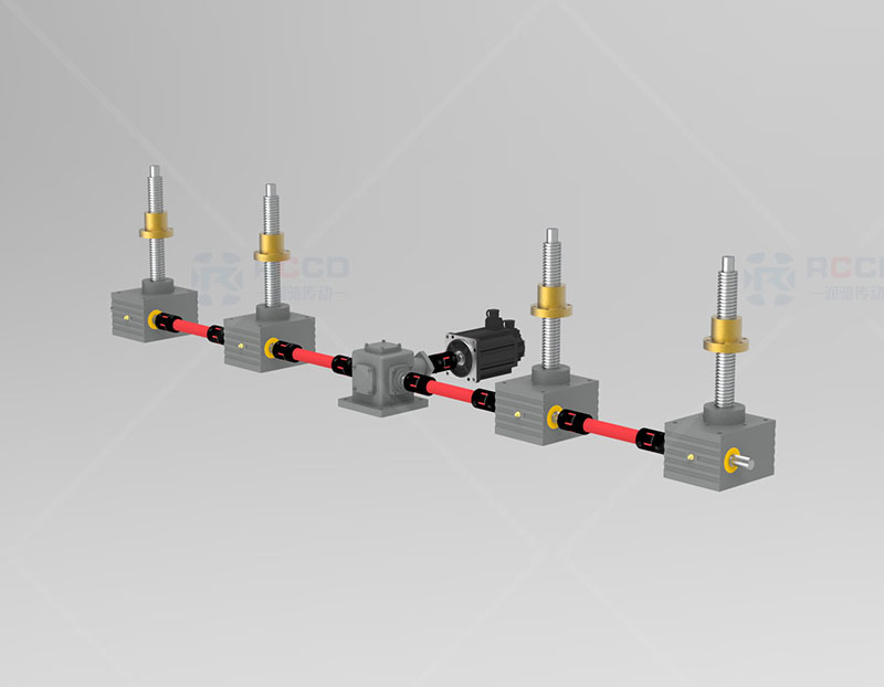 SGA螺母移动-四台联动