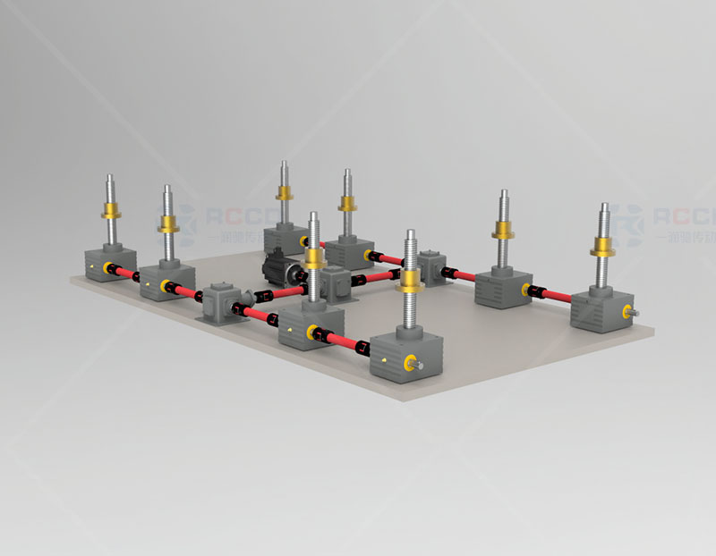 SGA螺母移动-八台联动