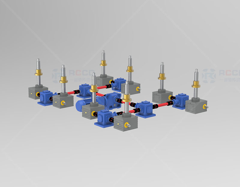 SGA螺母移动-八台联动