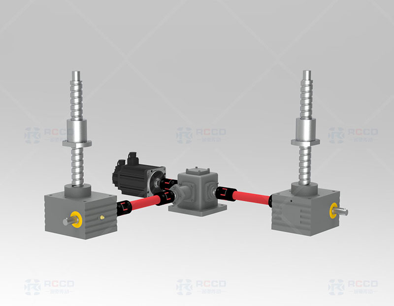 SGB螺母移动-两台联动