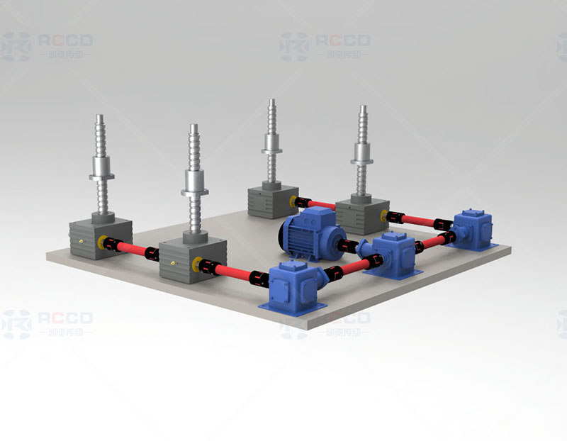 SGB螺母移动-四台联动