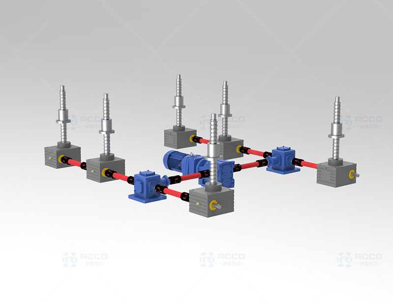 SGB螺母移动-六台联动